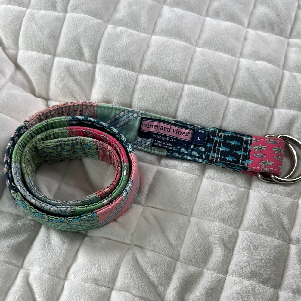 Vineyard Vines Women's Multicolor Belt L (36)
